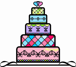 Birthday cake for my sis by Hsin Chu on Dribbble